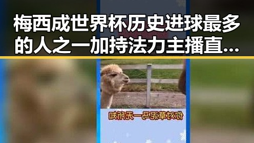 梅西成世界杯历史进球最多的人之一 加持法力主播直播间出售法器引发争议